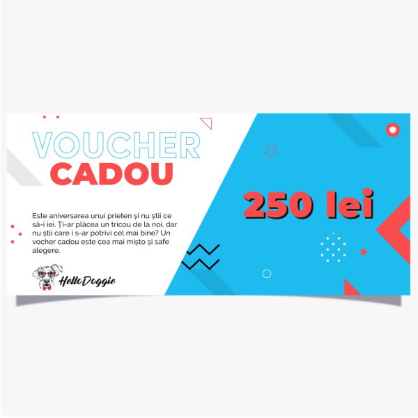 Voucher-Cadou-250 LEI-Hello Doggie